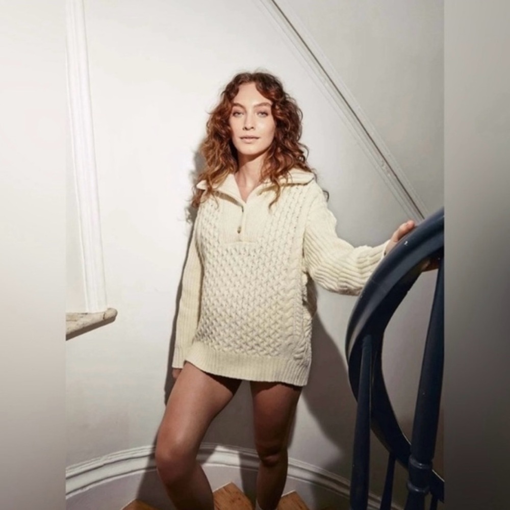 Hatch Cable Knit Jo Sweater